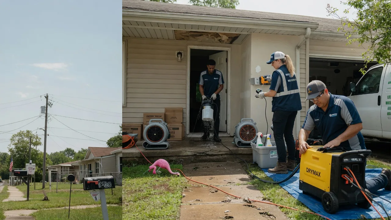 Storm Damage Water Removal in South Carolina near me